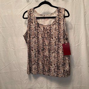 NWT Sleeveless Top